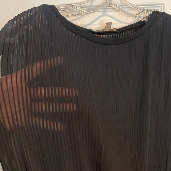 Anthropologie Accordion Pleated Midi Dress - Picture 5 of 12